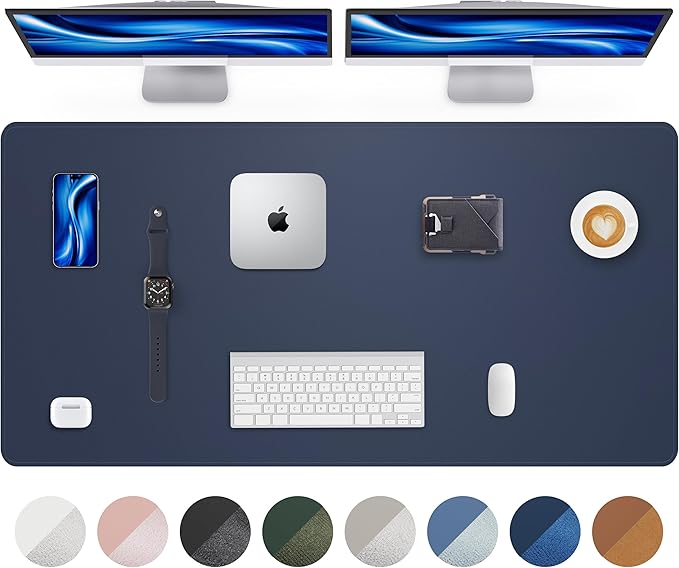 Leather Desk Pad Protector by AFIING