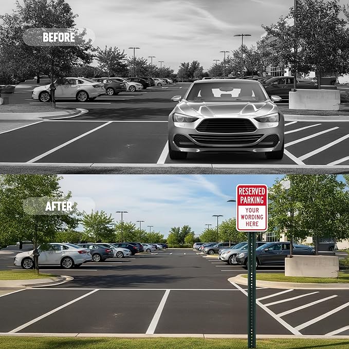 SmartSign Custom Reserved Parking Sign - Image 6