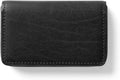 Leatherology Premium Black Oil Business Card Case, Magnetic Closure ID Holder by Leatherology