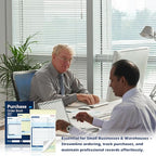 100 Sets Purchase Order Book 5-9/16 x 8-7/16 Inches 2 Part Carbonless Copy - Image 7
