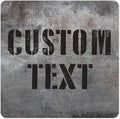 Custom Sign, Custom Street Sign, 11 Font Colors, 13 Font Styles, 4 Hole Options by MySignCenter