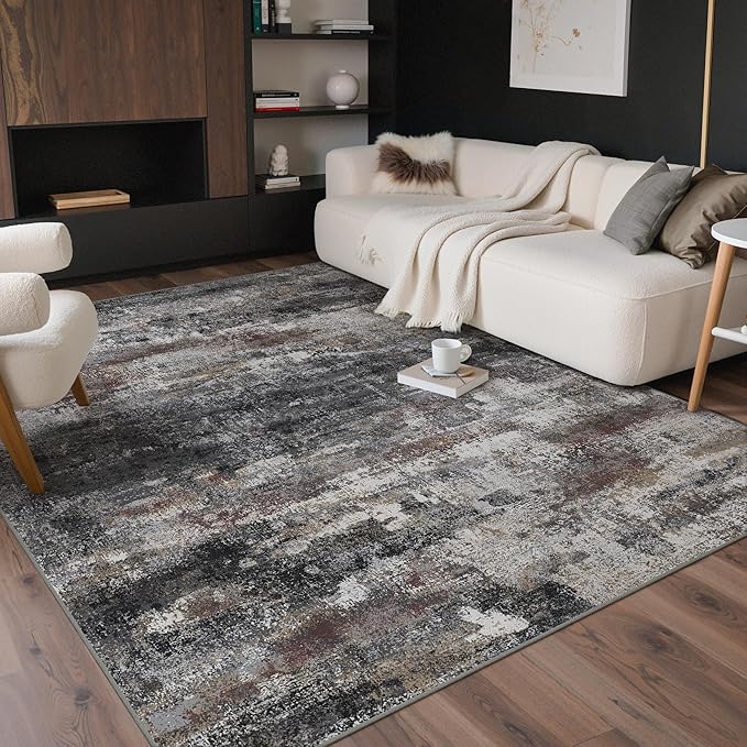 GENIMO No Crease Non Slip 8x10 Area Rugs by GENIMO