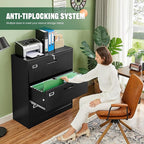 Letaya Lateral 3 Drawer File Cabinets - Image 4