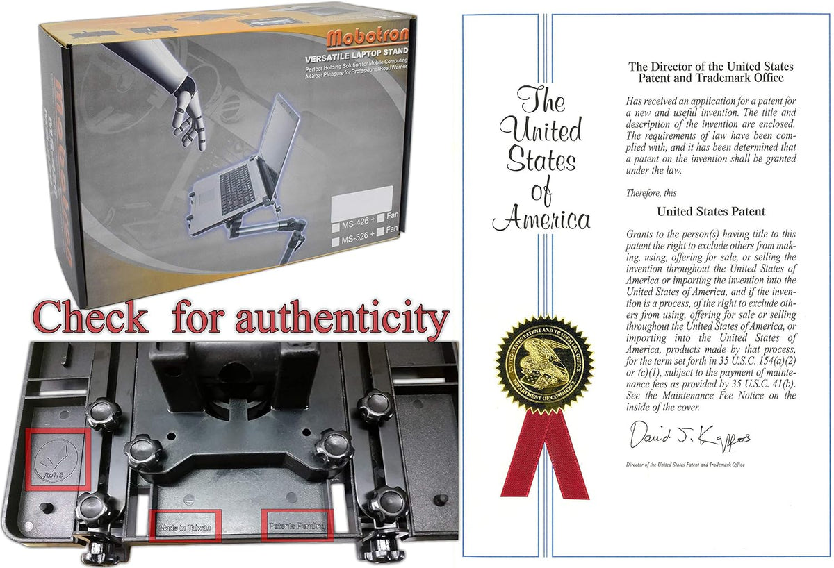 Mobotron MS-526 Heavy Duty Vehicle Laptop Mount