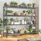 REIBII 2560LBS Storage Shelves 55.5"W Metal Shelving Unit 4 Tier Wire Shelving - Image 8