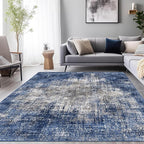 GENIMO Washable Area Rugs for Living Room, 9x12 Modern Non Slip Rugs, Low Pile - Image 5