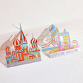 2 Pieces Metal Bookmarks with Transparent Design, Cute Book Marks by VYRANA