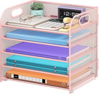 Cawukege 5 Tier Paper Organizer by Cawukege