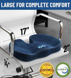 Everlasting Comfort Doctor Recommended Memory Foam Seat Cushion - Image 4