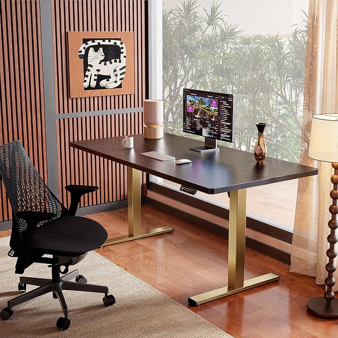 ErGear Height Adjustable Electric Standing Desk, 31.5 x 18.9 Inches Sit Stand - Image 2