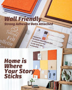 Felt Bulletin Board Wall Tiles, Cork Board Alternative - Image 6