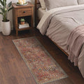 GENIMO 2x5 Runner Rugs for Hallway, Machine Washable Non Slip Vintage Rugs by GENIMO