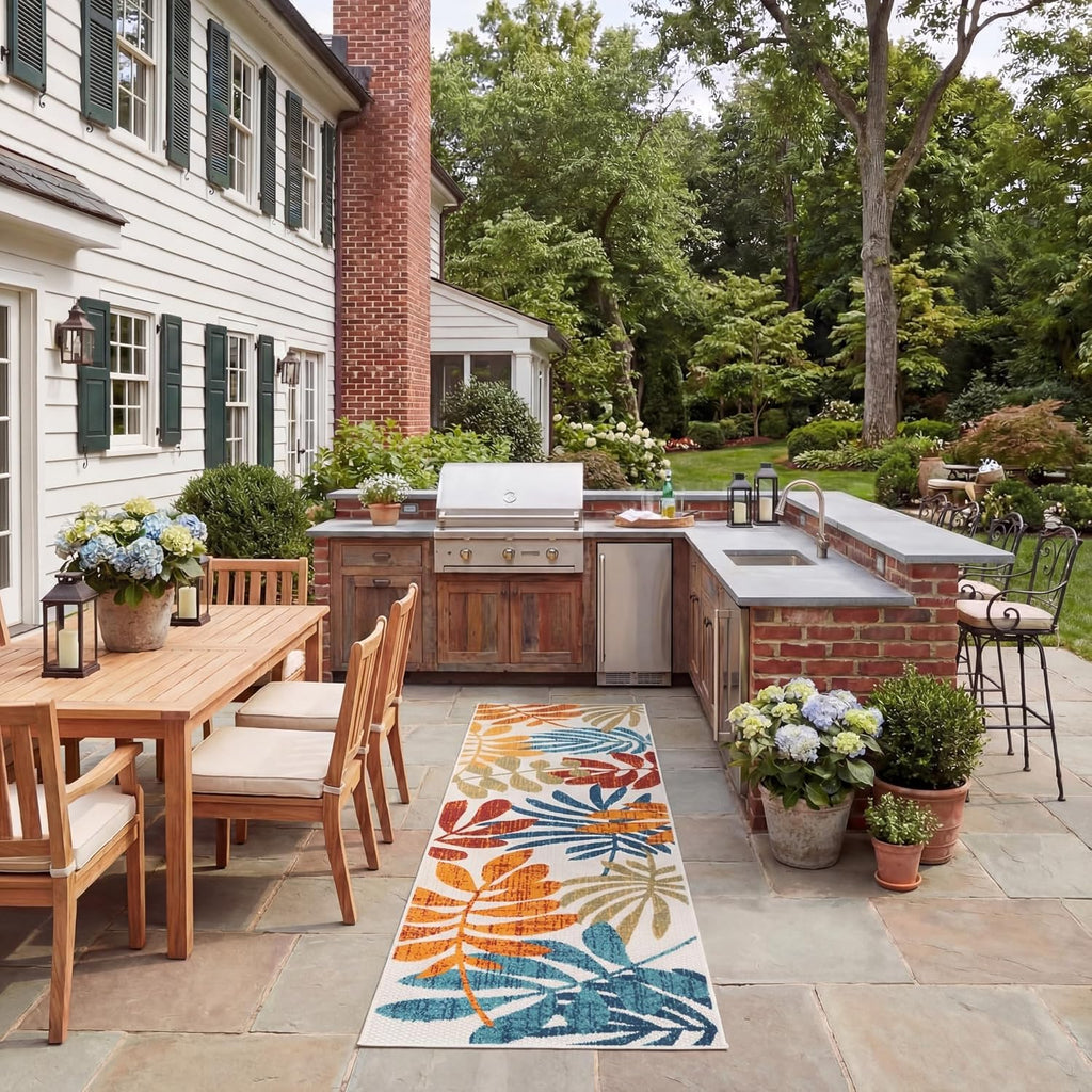 safavieh washable rug outdoor cabana collection - 2', main product view