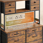 EnHomee 62.8" H Dresser for Bedroom - Image 6