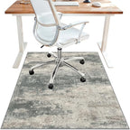 Office Chair Mat for Hardwood Tile Floor, Abstract 36"X 48" Desk Mats for by BESBLEE