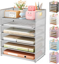 Subekyu 6 Tier Paper Organizer for Desk by SUBEKYU