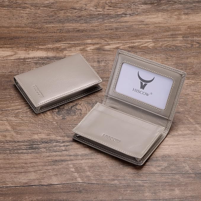 Leather Business Card Case Holder - Image 2