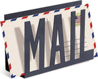 MyGift Mail Holder Organizer Countertop Modern Metal Black by MyGiftHome