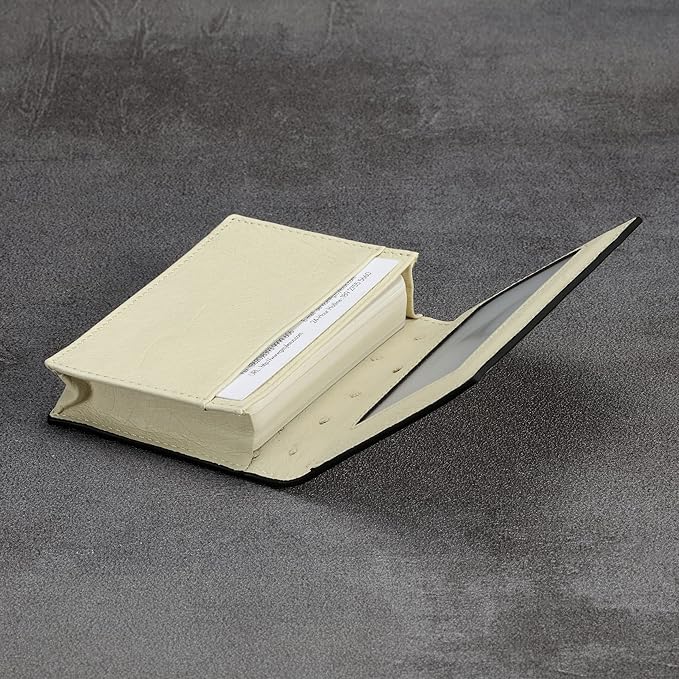Leather Business Card Case Holder - Image 4