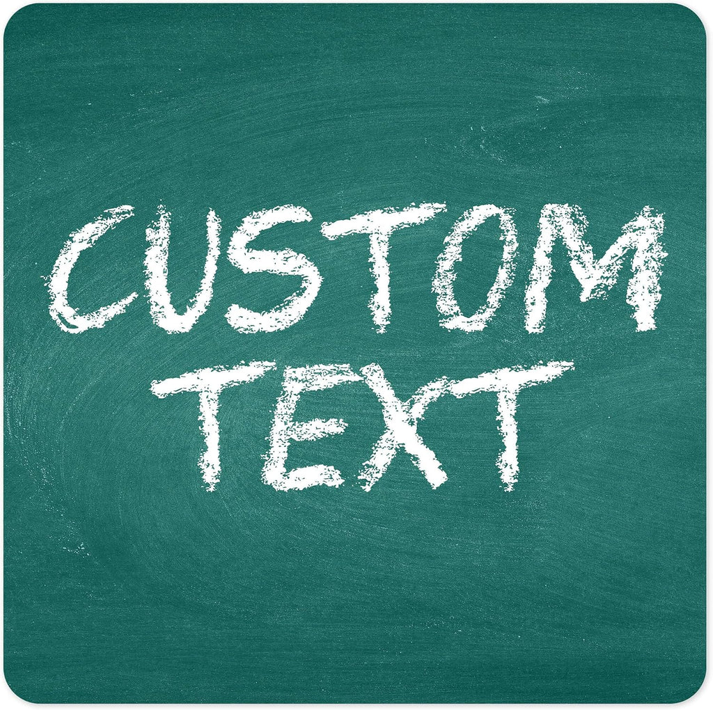 Custom Sign, Custom Street Sign, 11 Font Colors, 13 Font Styles, 4 Hole Options