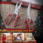 HUUSK Kitchen Scissors Set Red - Image 7