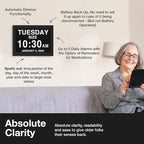 American Lifetime New 2026 Dementia Clock Large - Image 4