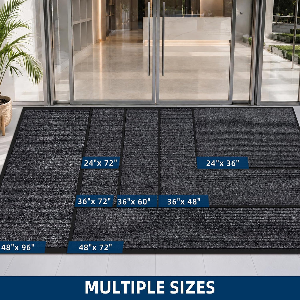 leapyouth indoor outdoor door mat runner, 2' x on a desk or shelf
