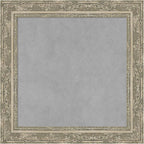 Amanti Art Silver Framed Magnetic Board 20x20 Small Vision Board by AmantiArt