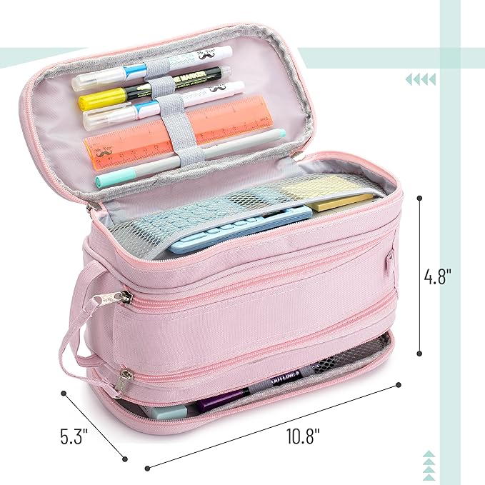 Mr. Pen- Large Capacity Pencil Case, Big Capacity Pencil Case, Big Pencil Pouch - Image 4