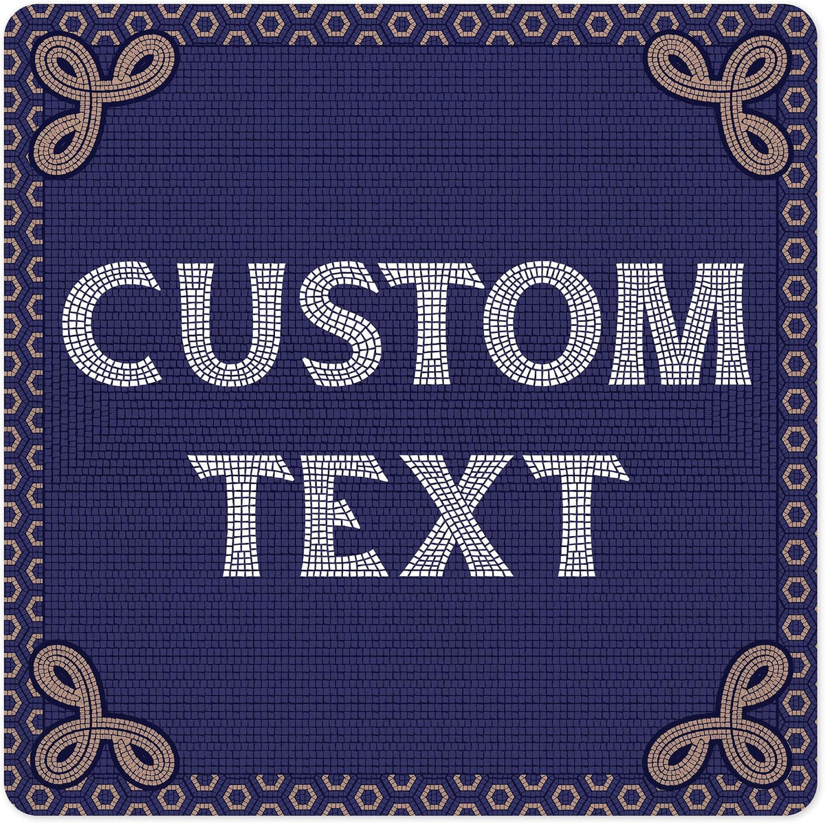 Custom Sign, Custom Street Sign, 11 Font Colors, 13 Font Styles, 4 Hole Options