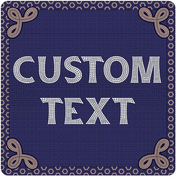 Custom Sign, Custom Street Sign, 11 Font Colors, 13 Font Styles, 4 Hole Options by MySignCenter