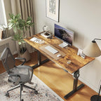 Agilestic Electric Standing Desk, 48 x 24 Inches Height Adjustable Desk - Image 4