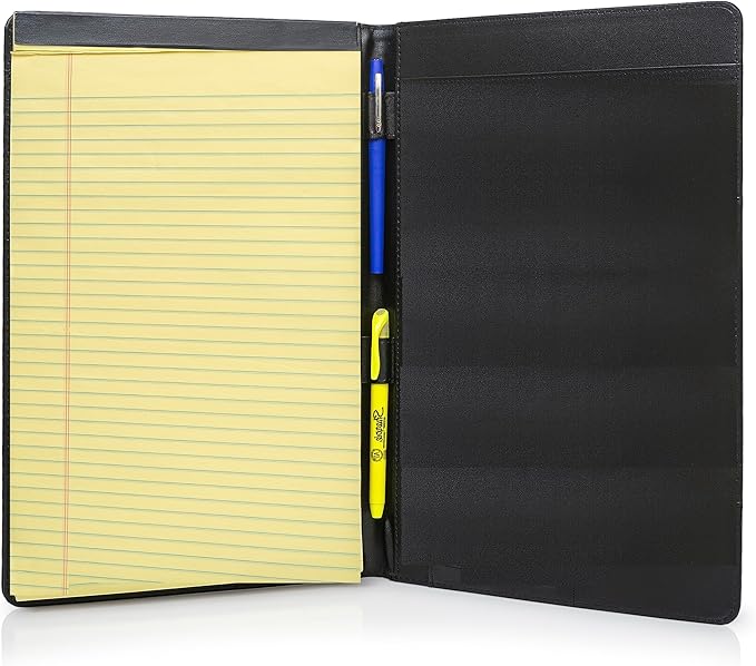 Legal Size Padfolio, 8.5 x 14 Inch Portfolio Folder - Image 6