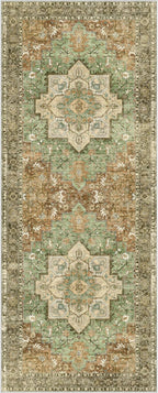 GENIMO 2x5 Runner Rugs for Hallway, Machine Washable Non Slip Vintage Rugs - Image 7
