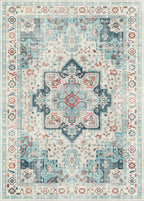 GENIMO 9x12 Area Rugs for Living Room, Machine Washable Non Slip Rugs, Low Pile - Image 7