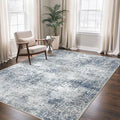 GENIMO Washable Area Rugs for Living Room, 8x10 Modern Non Slip Rugs, Low Pile by GENIMO