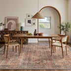 GENIMO 6x9 Area Rugs for Living Room, Machine Washable Non Slip Vintage Rugs - Image 3