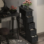 GiftGo Narrow Dresser Vertical Slim Dresser Chest of Drawers Skinny Storage - Image 3