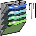 Kuntine.B Wall File Organizer Office Hanging Magazine Holder Wall File Organizer by KuntineB