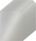 Silunkia 100 Sheets Silver Shimmer Cardstock 8.5 x 11 Crafts Paper, 200gsm/75lb by Silunkia
