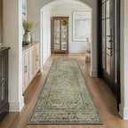 GENIMO Runner Rug 2x10 Non Slip Machine Washable Vintage Hallway Runner Rugs by GENIMO