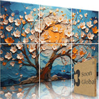 Soon Global Acoustical Wall Panels, 72 X 48 Inches Art Acoustic Panels by SoonGlobal