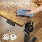 Agilestic Electric Standing Desk, Large 63 x 24 Inches Height Adjustable Desk - Image 6