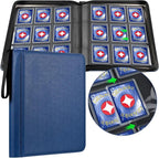 GEAoffice Top Loader Binder Holds 324 Cards, Side Loading 9 Pocket Card Binder by GEAoffice