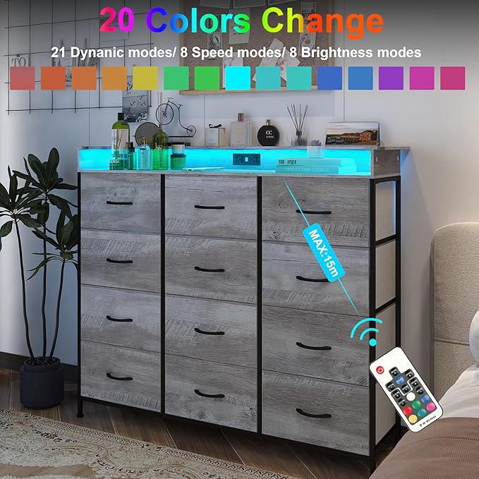 Welfuturer Dresser for Bedroom - Image 4