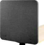 VIVO Clamp-on 24 x 24 inch Privacy Panel, Sound Absorbing Cubicle Desk Divider by VIVO