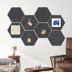 12'' Large Hexagon Cork-Bulletin Boards - Image 6