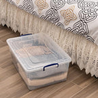 Superio Storage Bins with Lids, Stackable Totes, BPA Free, Odor Free, Organizer - Image 9