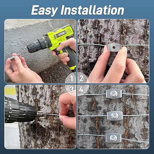 Sumloty 200-Pack 304 Stainless Steel Fence Staples, 1.6 Inch Reusable Fence - Image 4