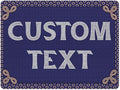 Custom Sign, Custom Street Sign, 11 Font Colors, 13 Font Styles, 4 Hole Options by MySignCenter